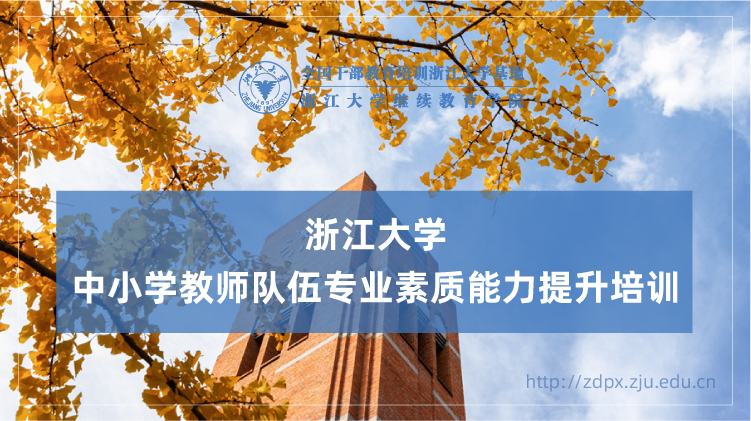 中小学教师队伍专业素质能力提升培训班
