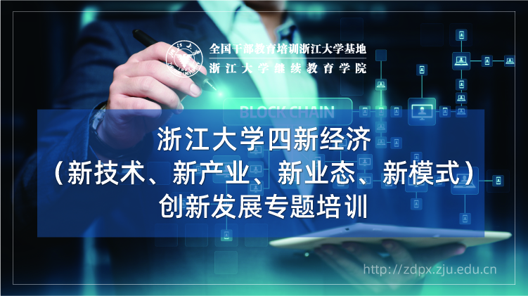 四新经济（新技术、新产业、新业态、新模式）创新发展专题培训班
