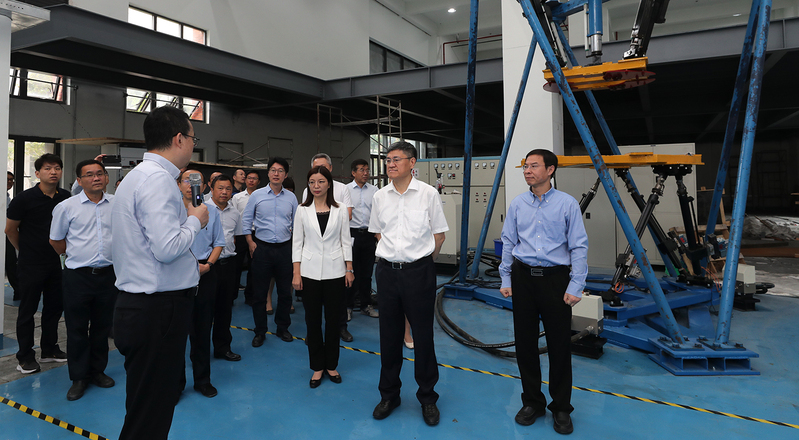 浙江大学党委书记任少波走访紫金港西区搬迁及建设进展情况