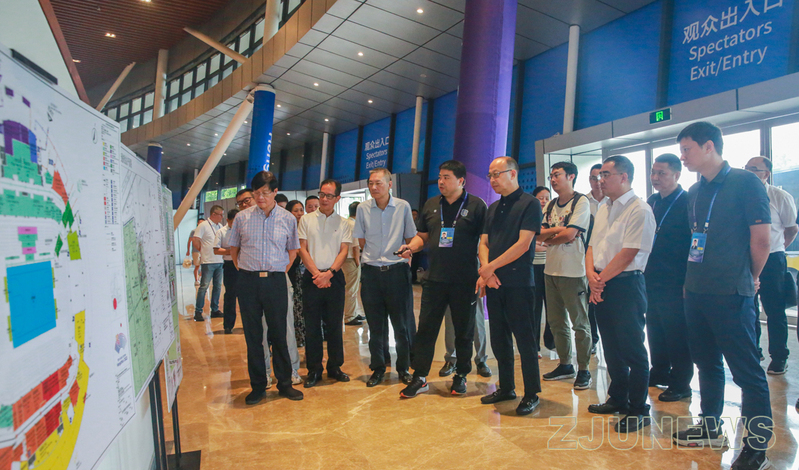杭州亚运会筹办综合评估指导组来浙大开展亚运筹办评估指导
