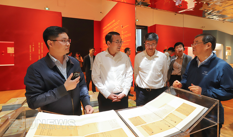 浙江省委常委、宣传部部长赵承调研浙江大学