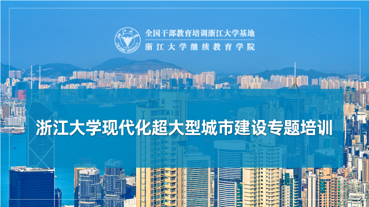 现代化超大型城市建设专题培训班